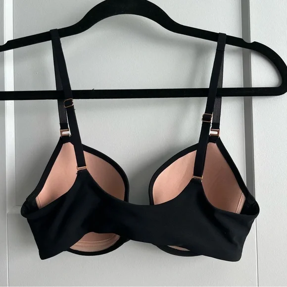 SOMA Bodify Perfect Coverage Black Bra Sz 32C - Picture 2 of 5